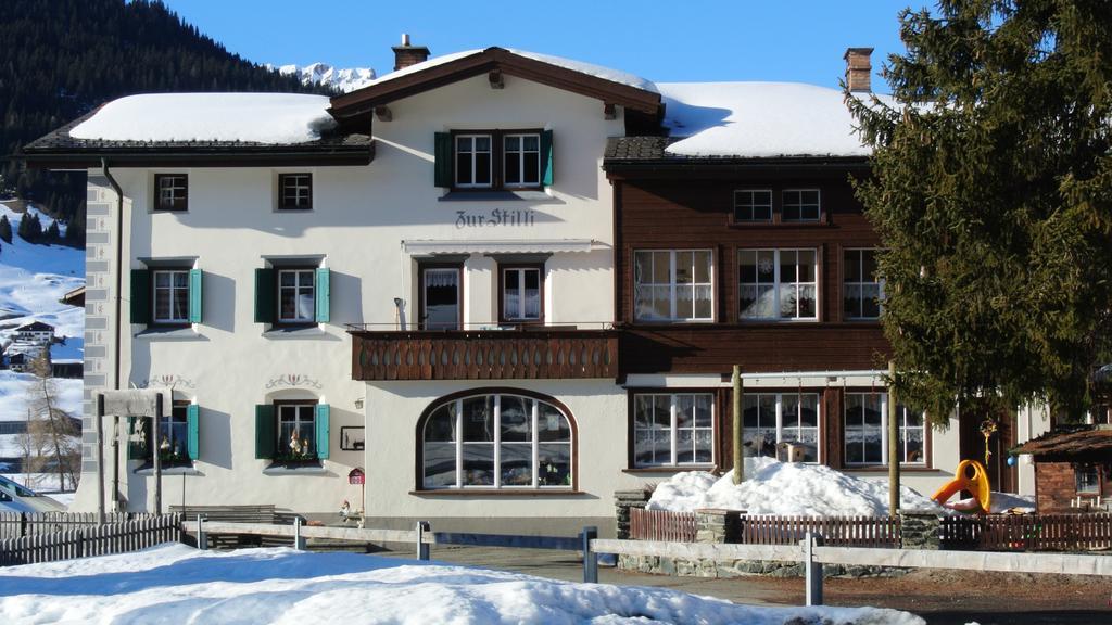 Pension Hof Zur Stilli Davos Exteriör bild